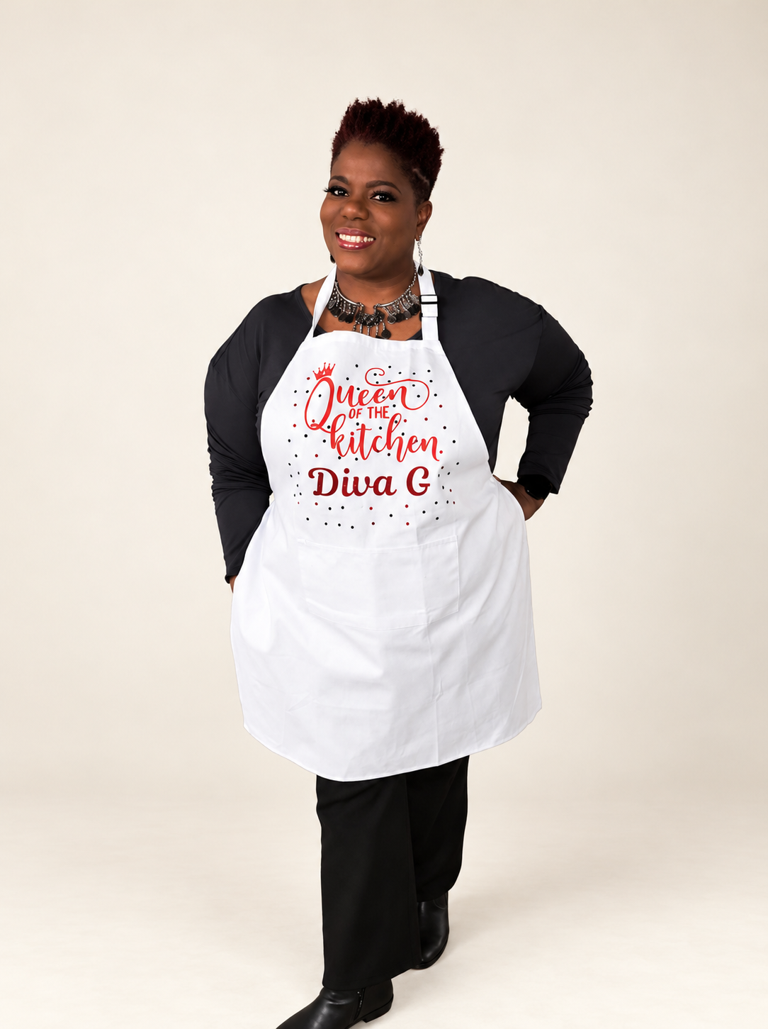 Personalized kitchen apron