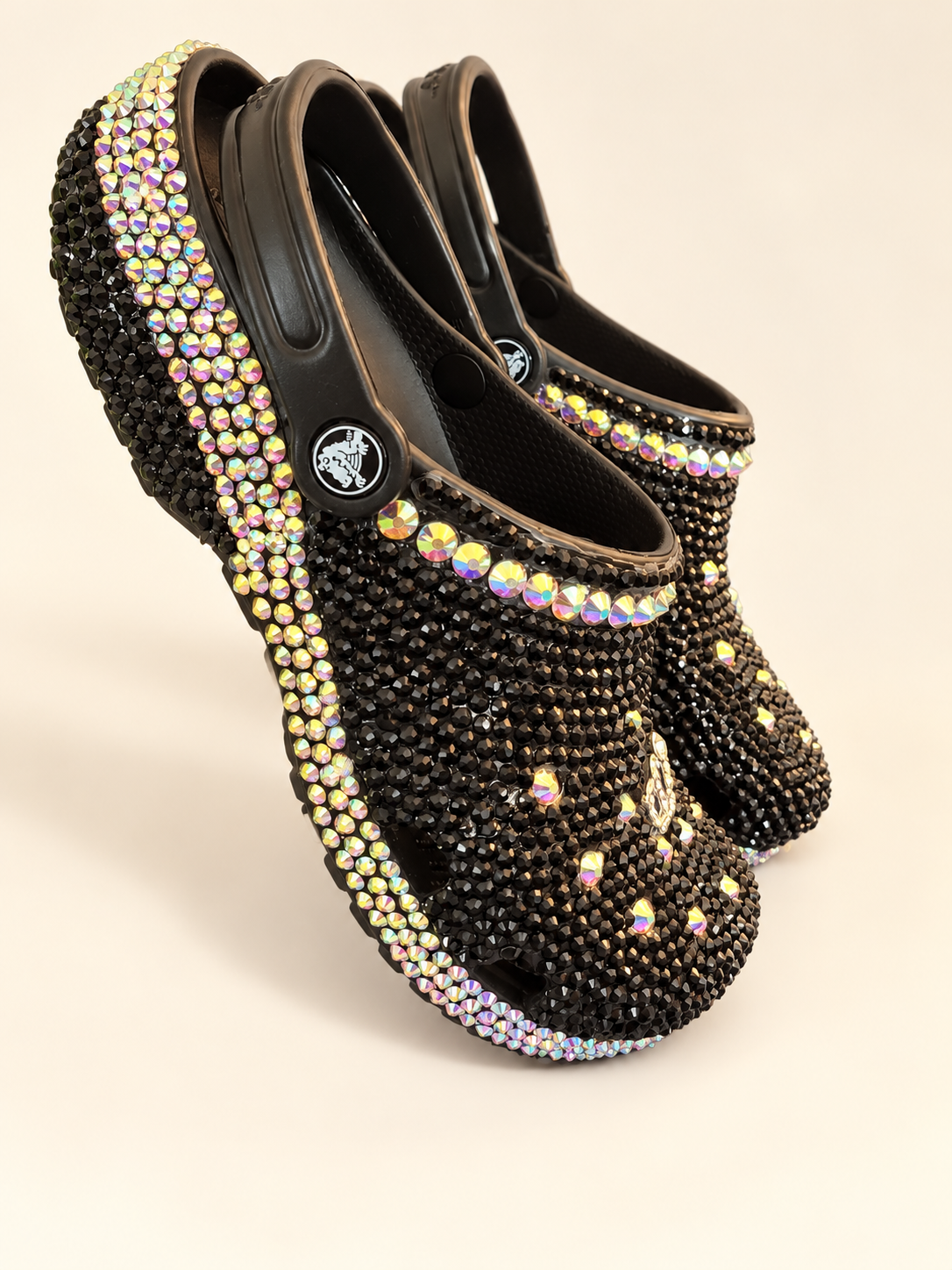 Rhinestone clogs